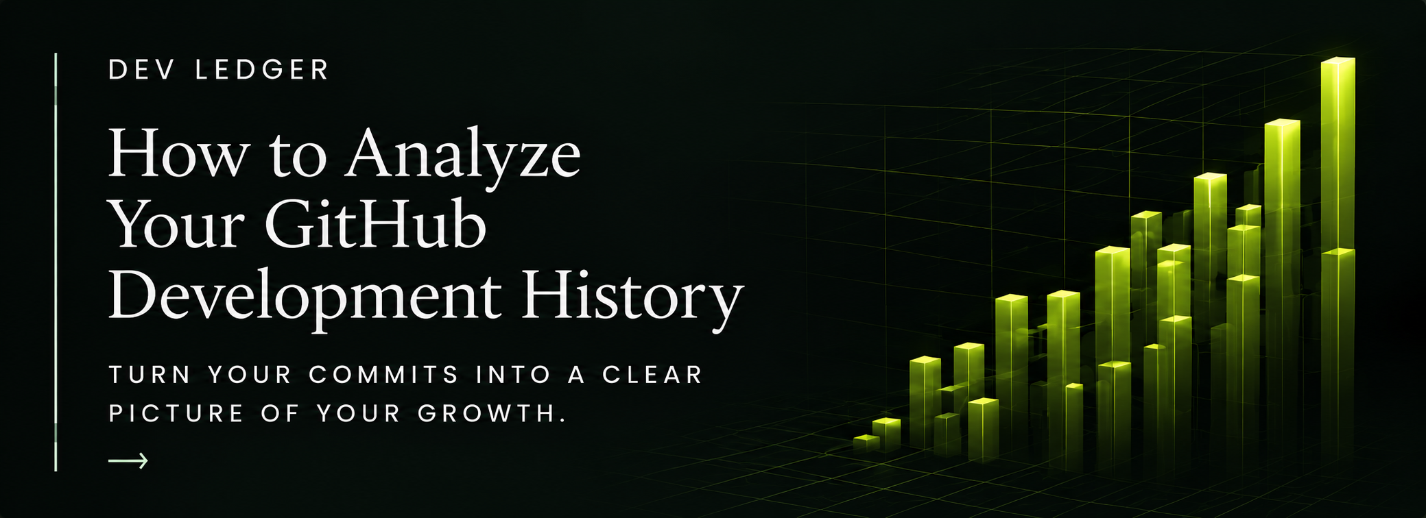 How to Analyze Your GitHub Development History